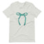 Coquette Turquoise Bow Tee